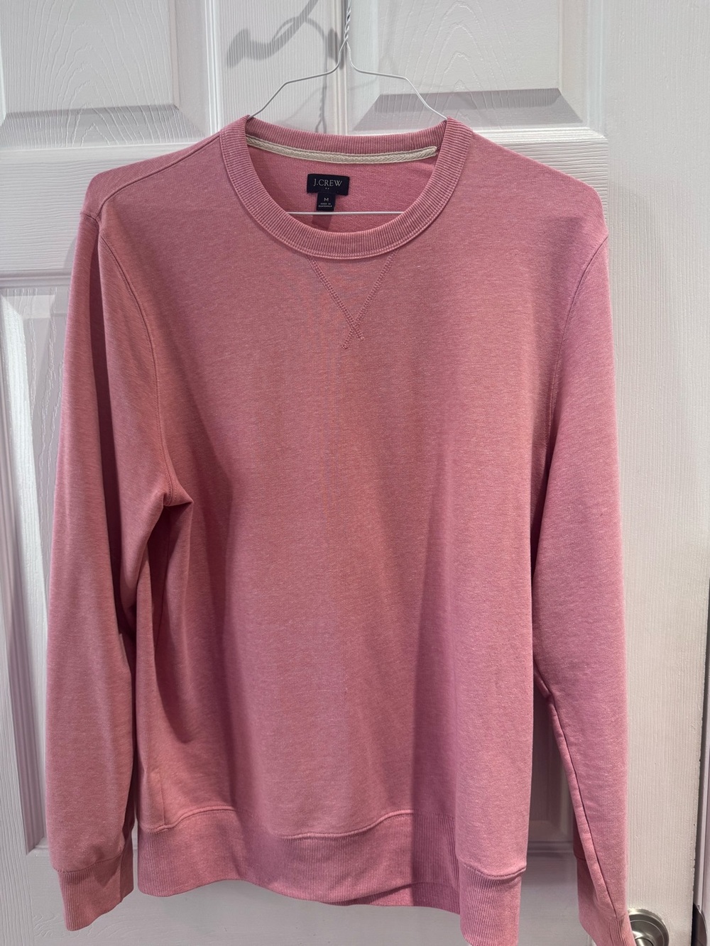 J. Crew Men’s Dusty Rose Crewneck Sweatshirt